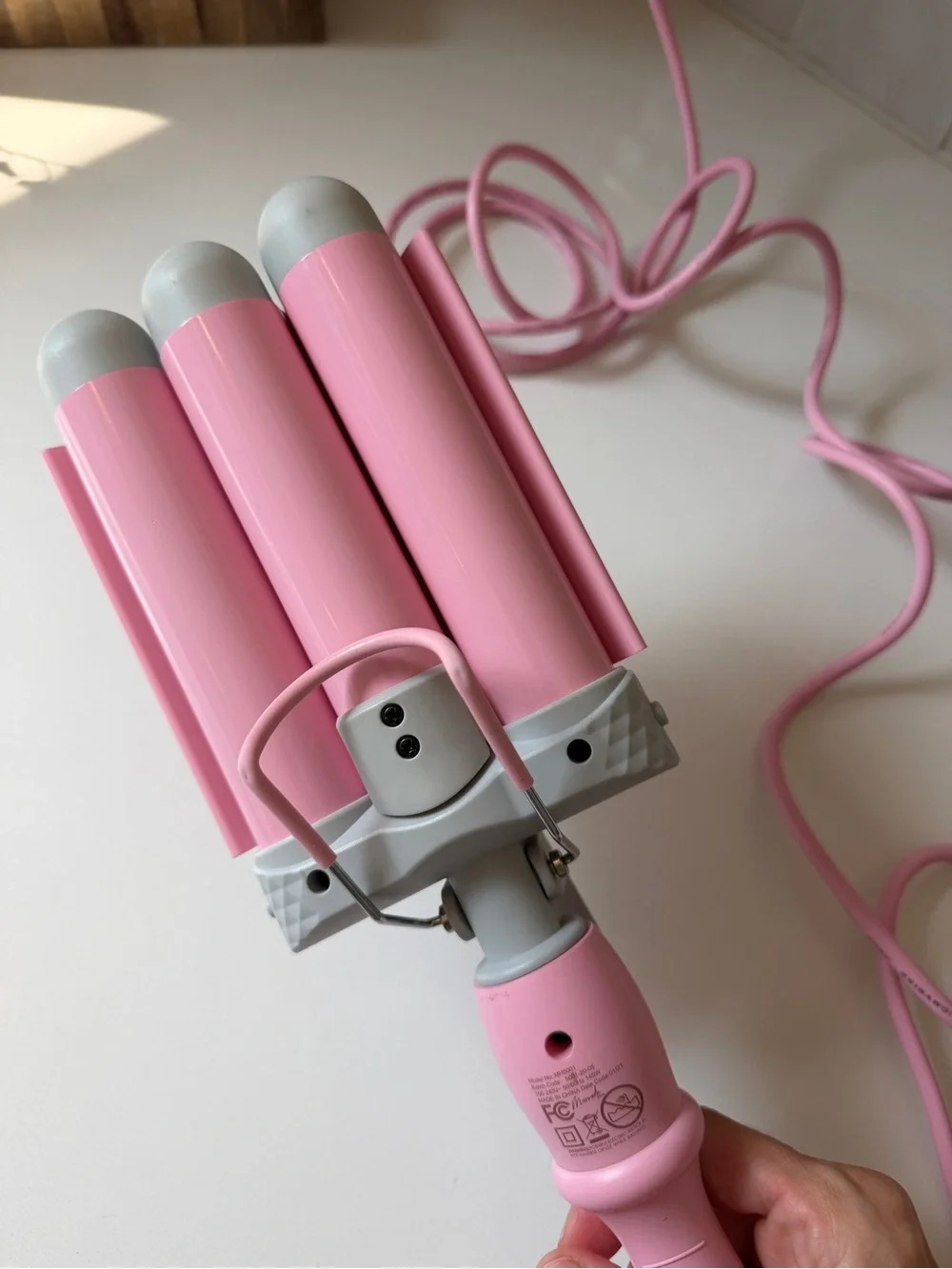 Mermade Hair Pro Waver 32mm in Pink
